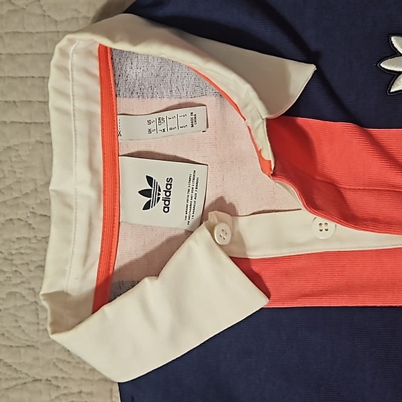 Adidas Long Sleeve Polo Shirt - Picture 2 of 3